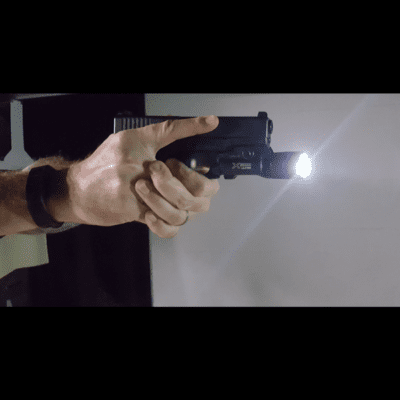 Low light firearm training